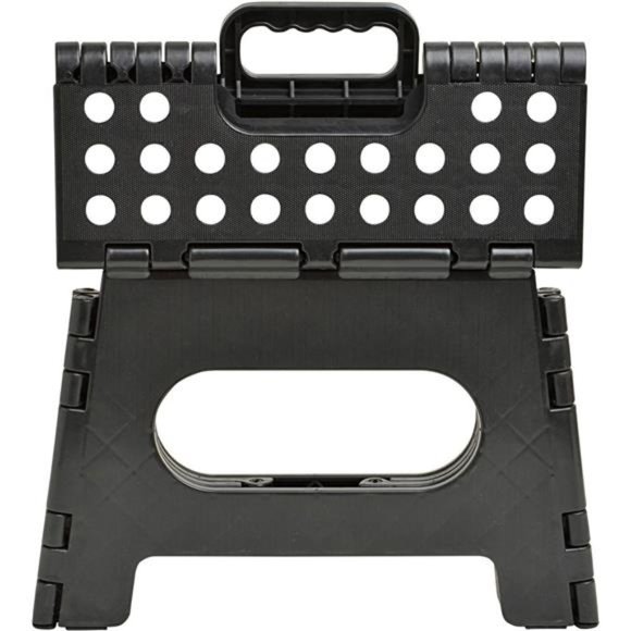 Folding Step Stool - The Lightweight Step Stool is Sturdy Enough to Support - Picture 4 of 5